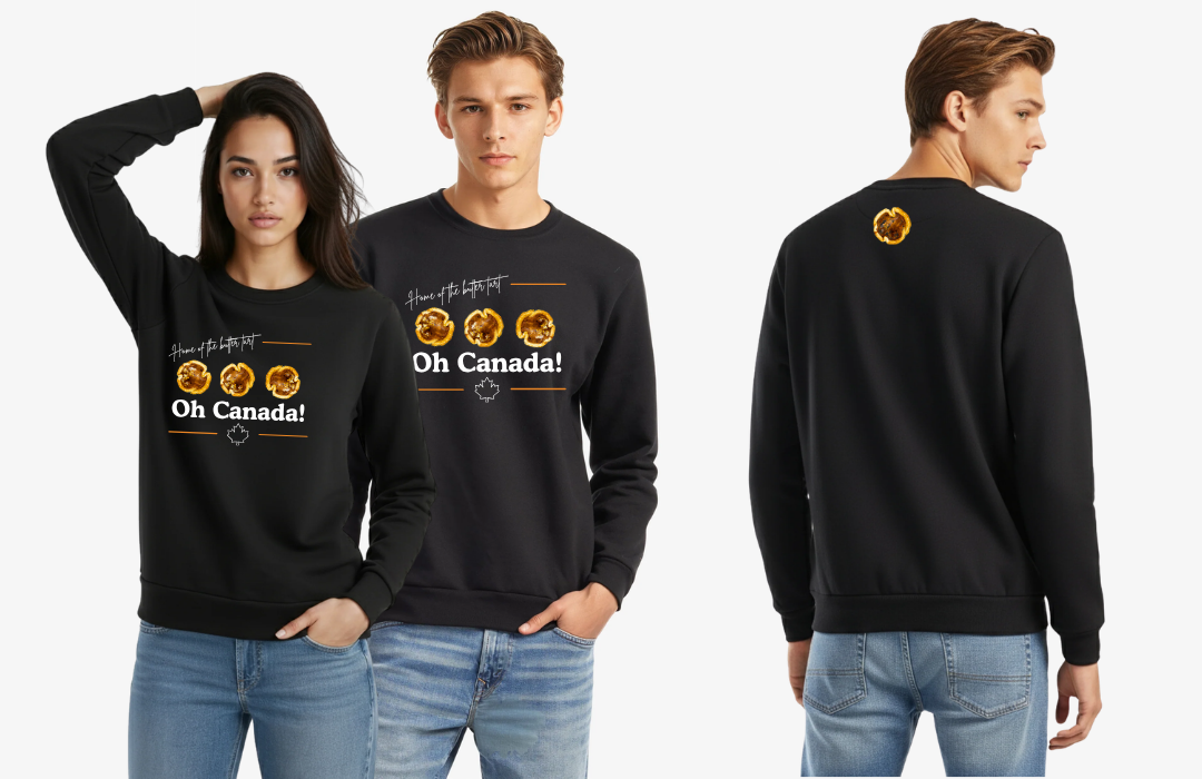 Oh Buttertarts! Crew Neck Sweatshirt