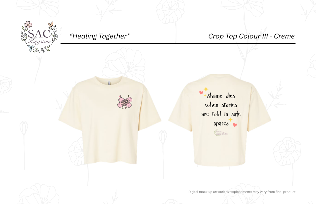 Healing Together American Apparel Women's Fine Jersey Boxy Tee