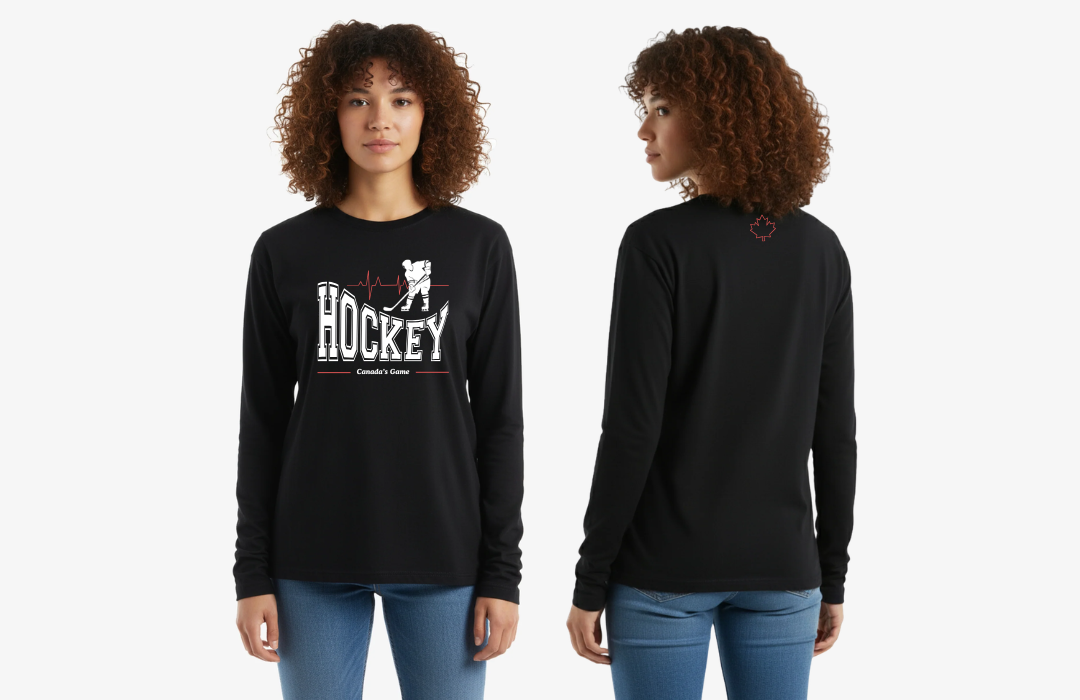 Hockey, Canada's Game- Long Sleeve Unisex Tee