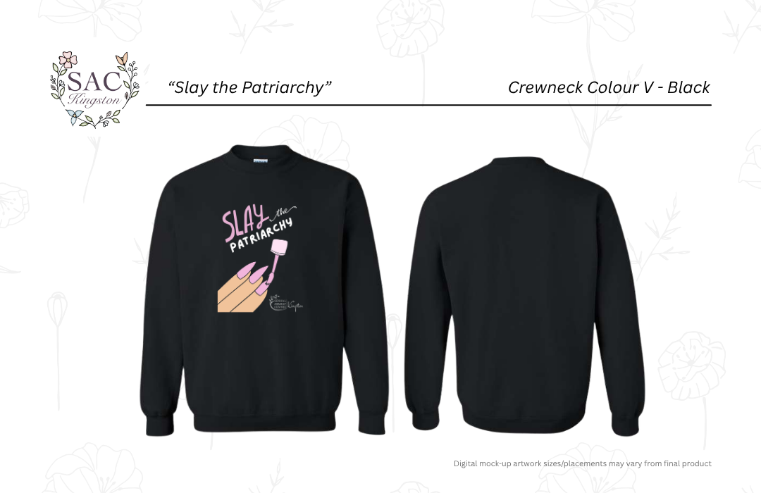 Slay the Patriarchy Unisex Heavy Blend™ Crewneck Sweatshirt