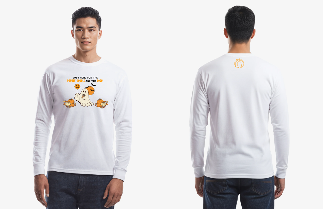 Here for the BOOs - Long Sleeve Unisex Tee
