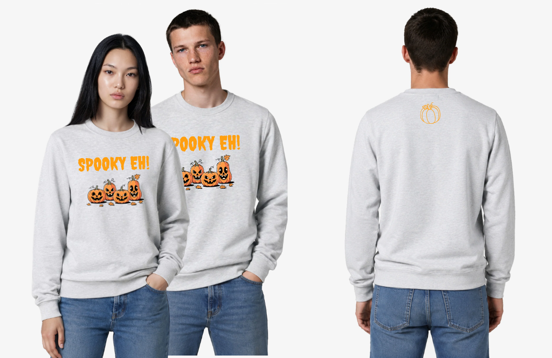 Spooky EH! Crew Neck Sweatshirt