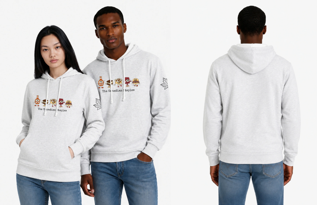 Canadian Staples Pullover Hoodie