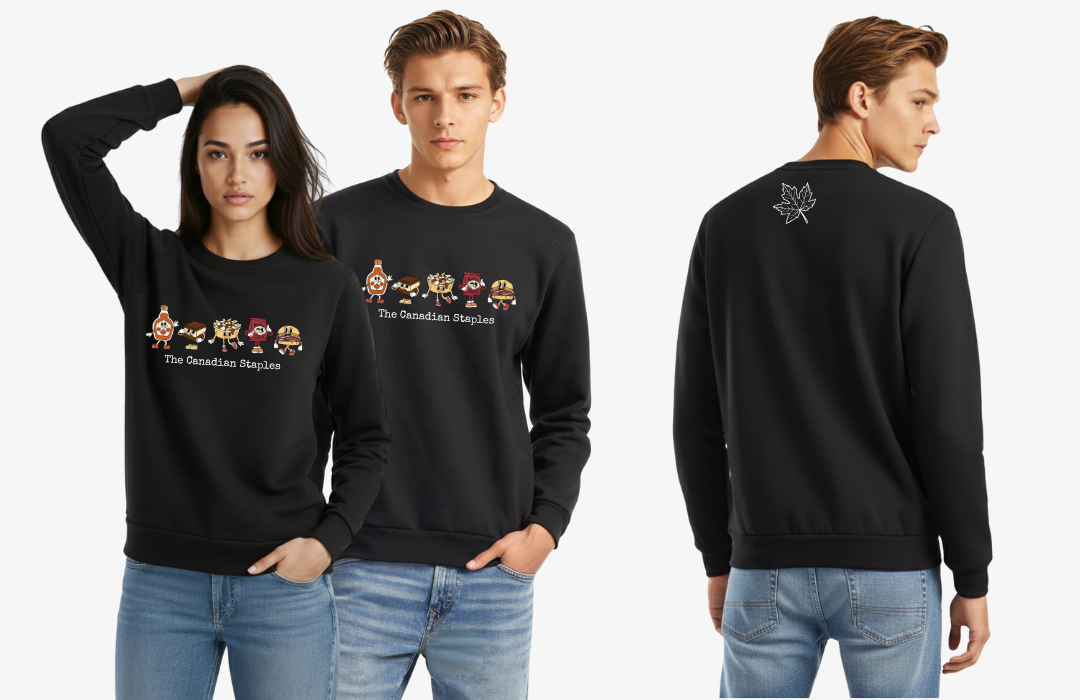 Canadian Staples Crew Neck Sweatshirt