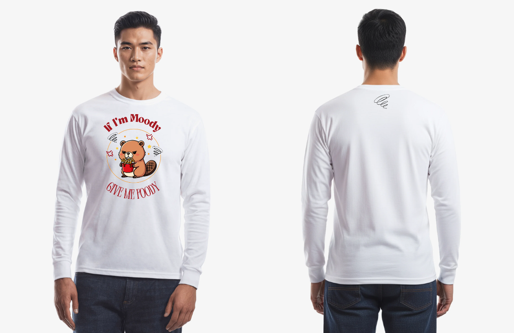 Moody Foody - Long Sleeve Unisex Tee