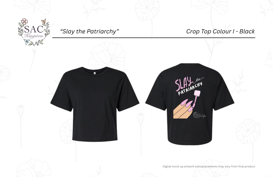 Slay the Patriarchy American Apparel Women's Fine Jersey Boxy Tee