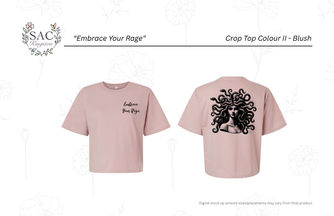 Embrace Your Rage - American Apparel Women's Fine Jersey Boxy Tee