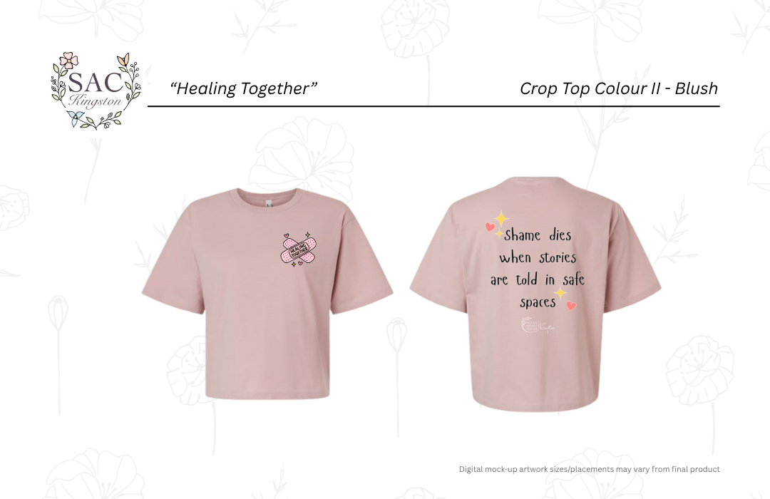 Healing Together American Apparel Women's Fine Jersey Boxy Tee
