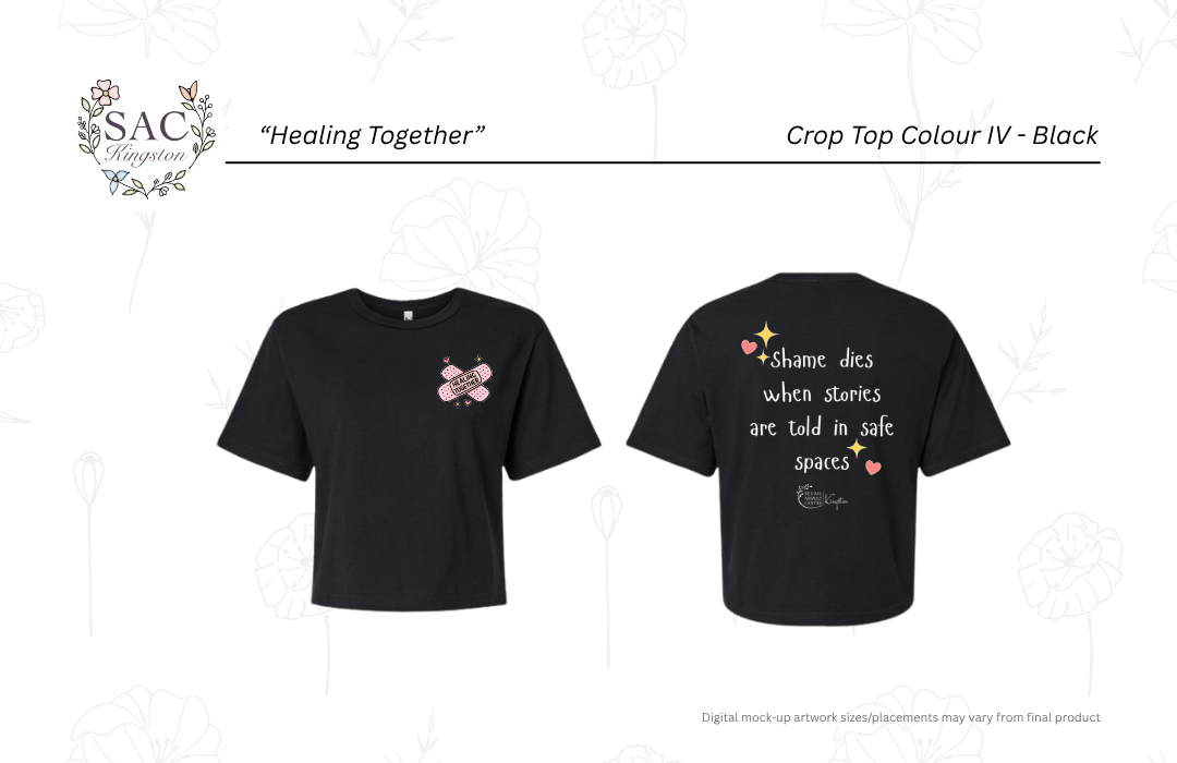 Healing Together American Apparel Women's Fine Jersey Boxy Tee