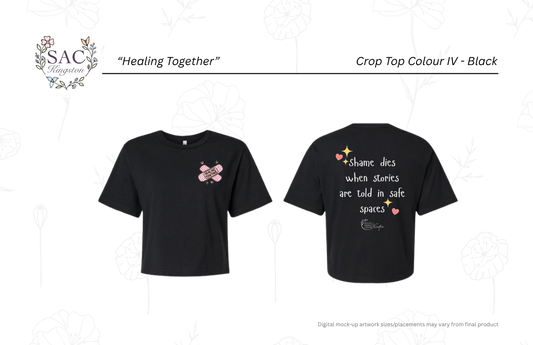 Healing Together American Apparel Women's Fine Jersey Boxy Tee