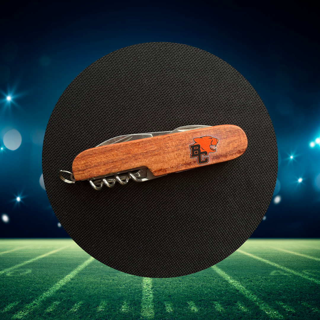 Officially Licensed CFL 5-in-1 Swiss style Rosewood & and Stainless Steel Pocket Knife