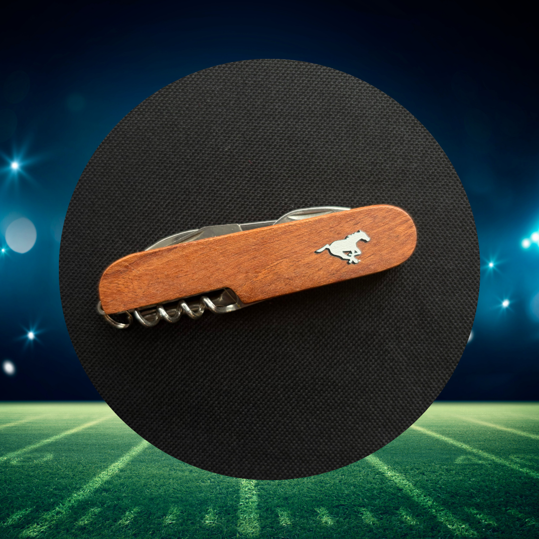 Officially Licensed CFL 5-in-1 Swiss style Rosewood & and Stainless Steel Pocket Knife