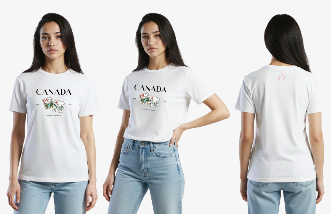 The Canada EH! - 56.1304° N, 106.3468° W Short Sleeve