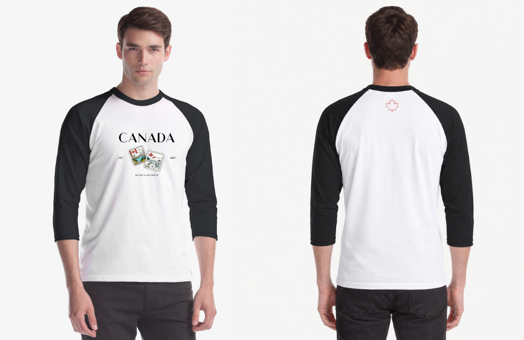 The Canada EH! - 56.1304° N, 106.3468° W 3/4 Sleeves