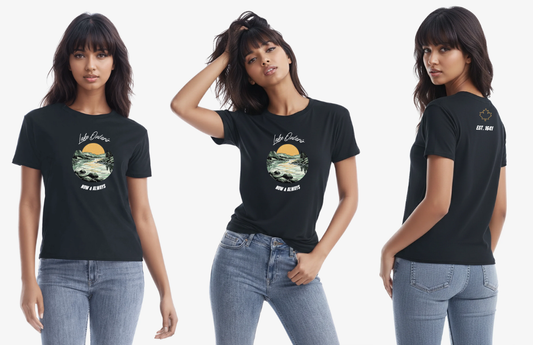 The Larker EH! - Vintage Short Sleeve Ladies Boxy Tee