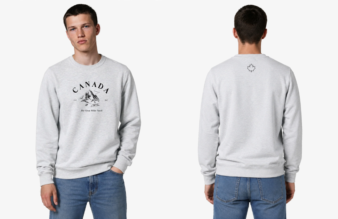 The Canada EH! - Great White North Crew Neck Sweatshirt