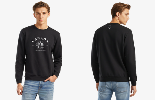 The Canada EH! - Great White North Crew Neck Sweatshirt