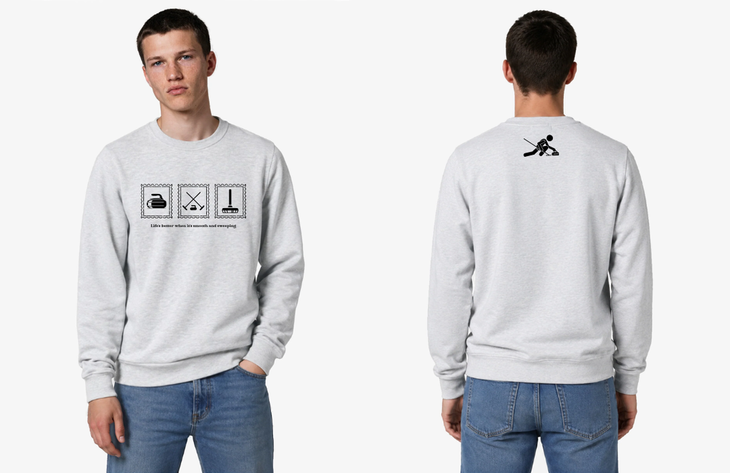 Smooth & Sweeping - Crew Neck Sweatshirt