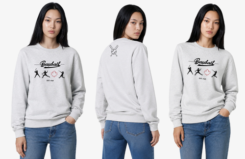 Baseball EH! - Crew Neck Sweatshirt