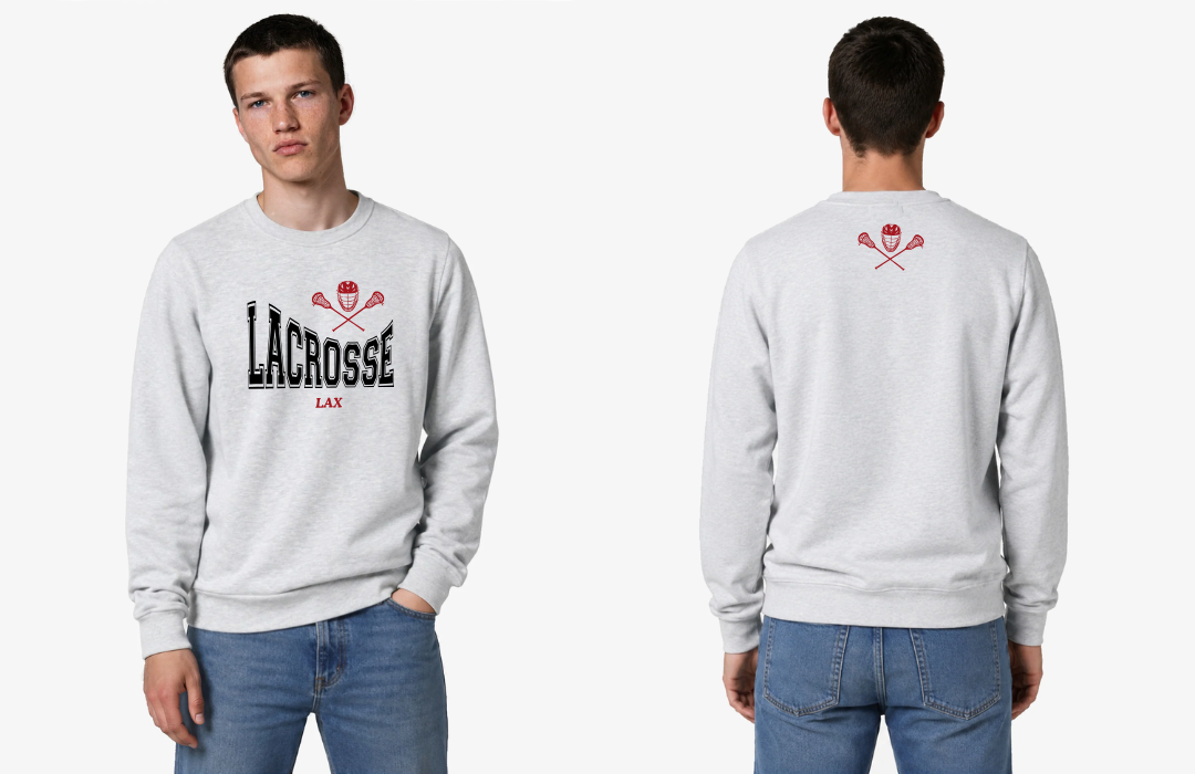 Lacrosse EH! - Crew Neck Sweatshirt