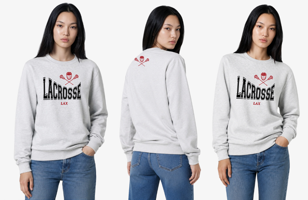 Lacrosse EH! - Crew Neck Sweatshirt