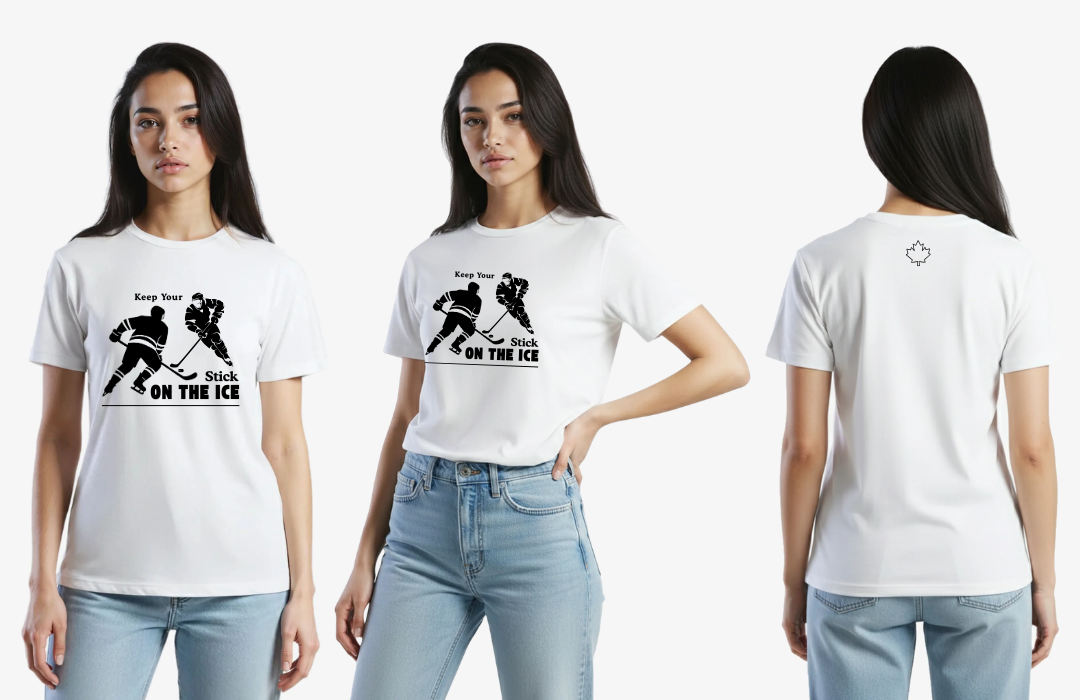 Keep Your Stick on the Ice Short Sleeve