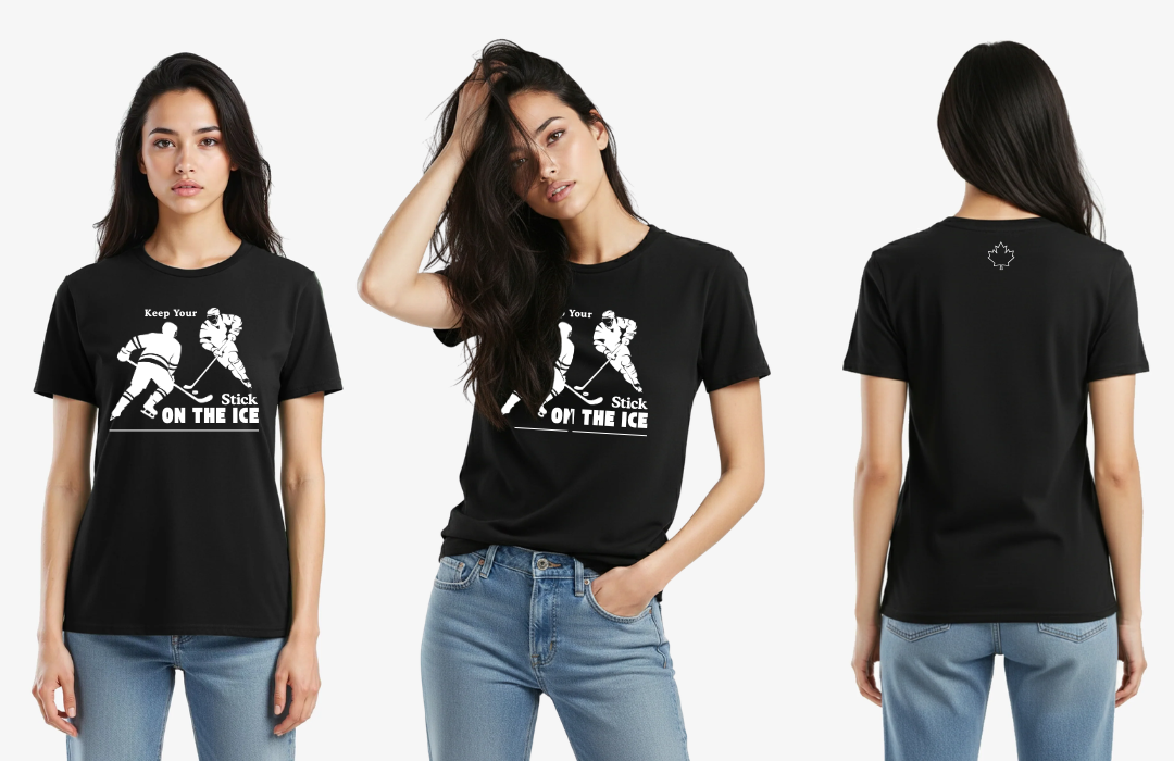 Keep Your Stick on the Ice Short Sleeve