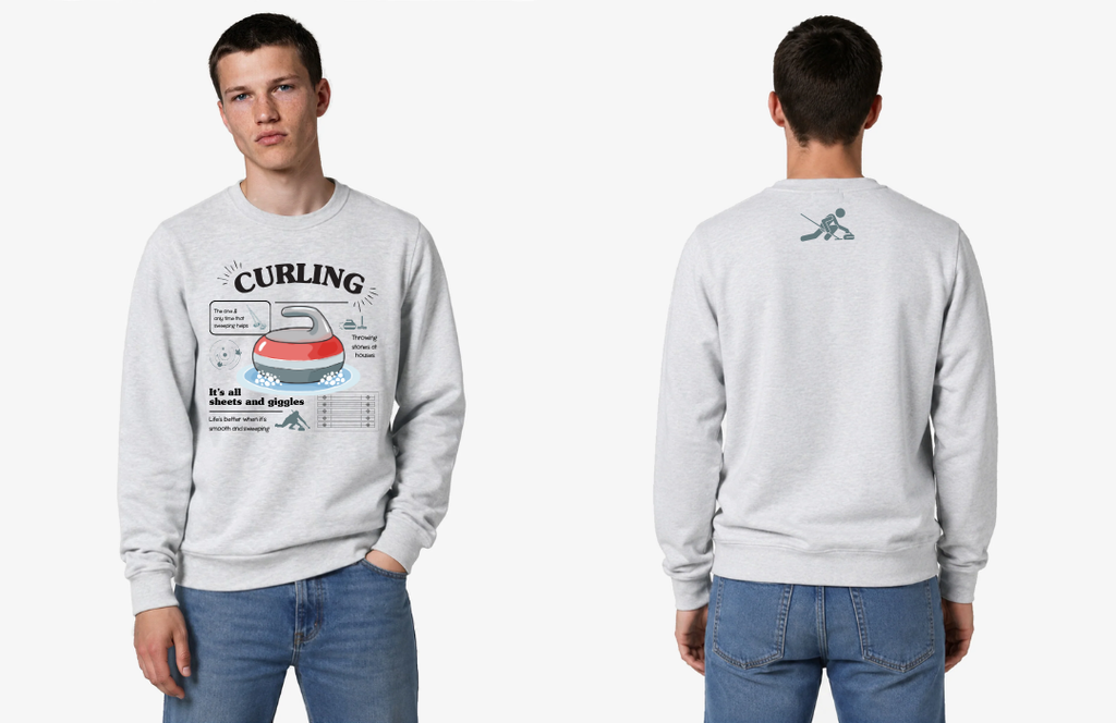 Curling 101 - Crew Neck Sweatshirt