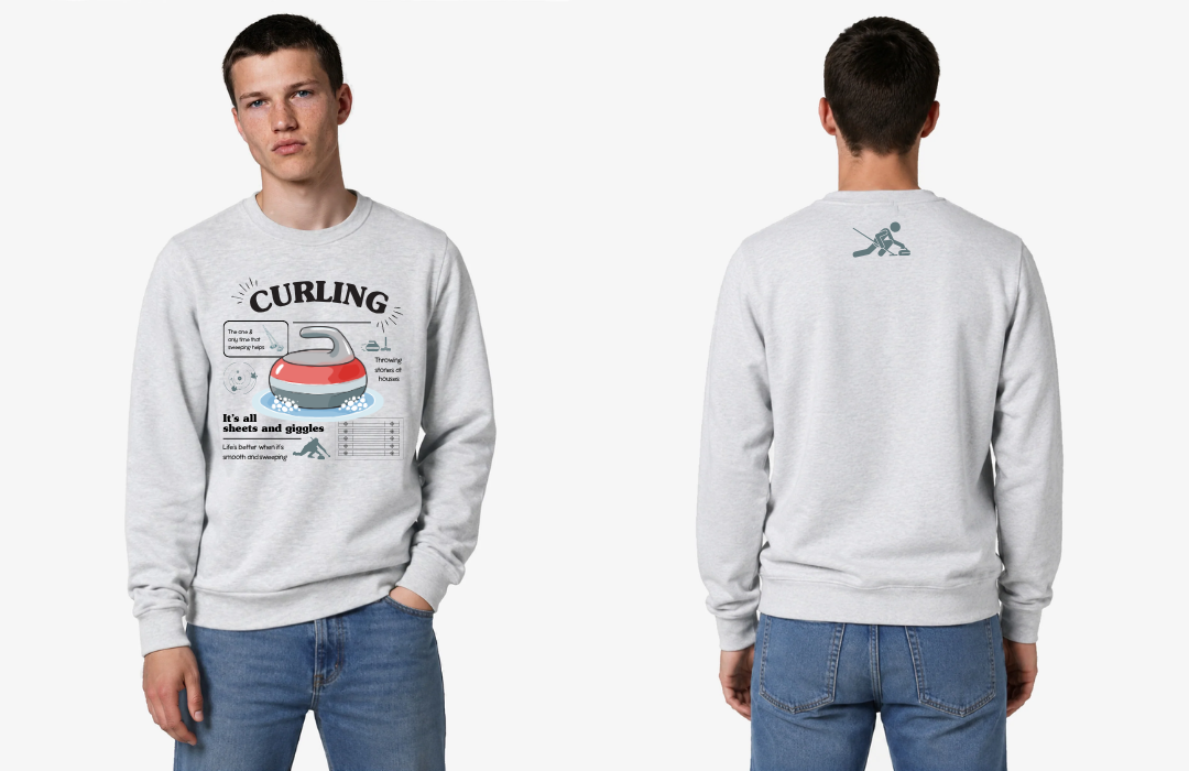 Curling 101 - Crew Neck Sweatshirt