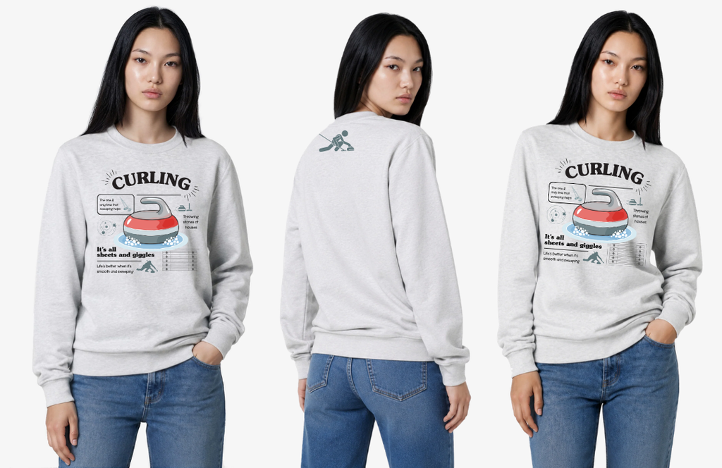 Curling 101 - Crew Neck Sweatshirt