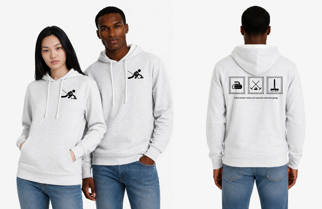 Smooth Sweeping-  Pullover Hoodie