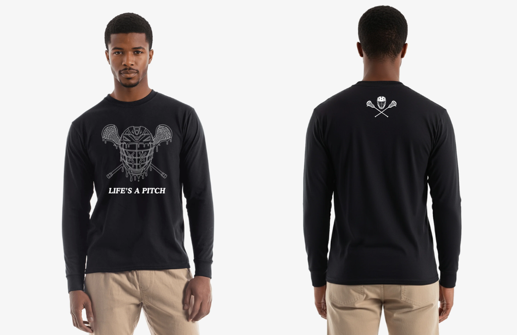 Life's a Pitch - Long Sleeve Unisex Tee