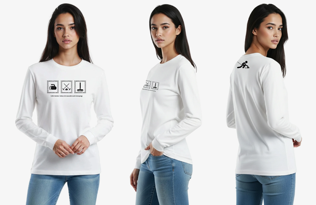Smooth & Sweeping - Long Sleeve Unisex Tee