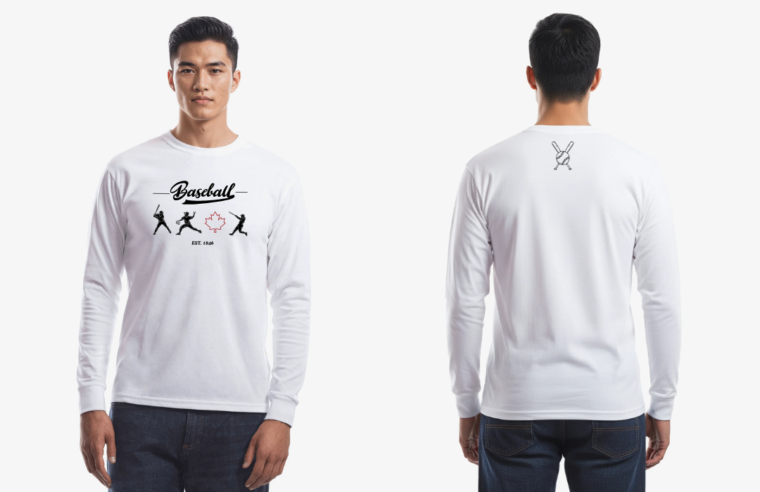 Baseball EH!- Long Sleeve Unisex Tee