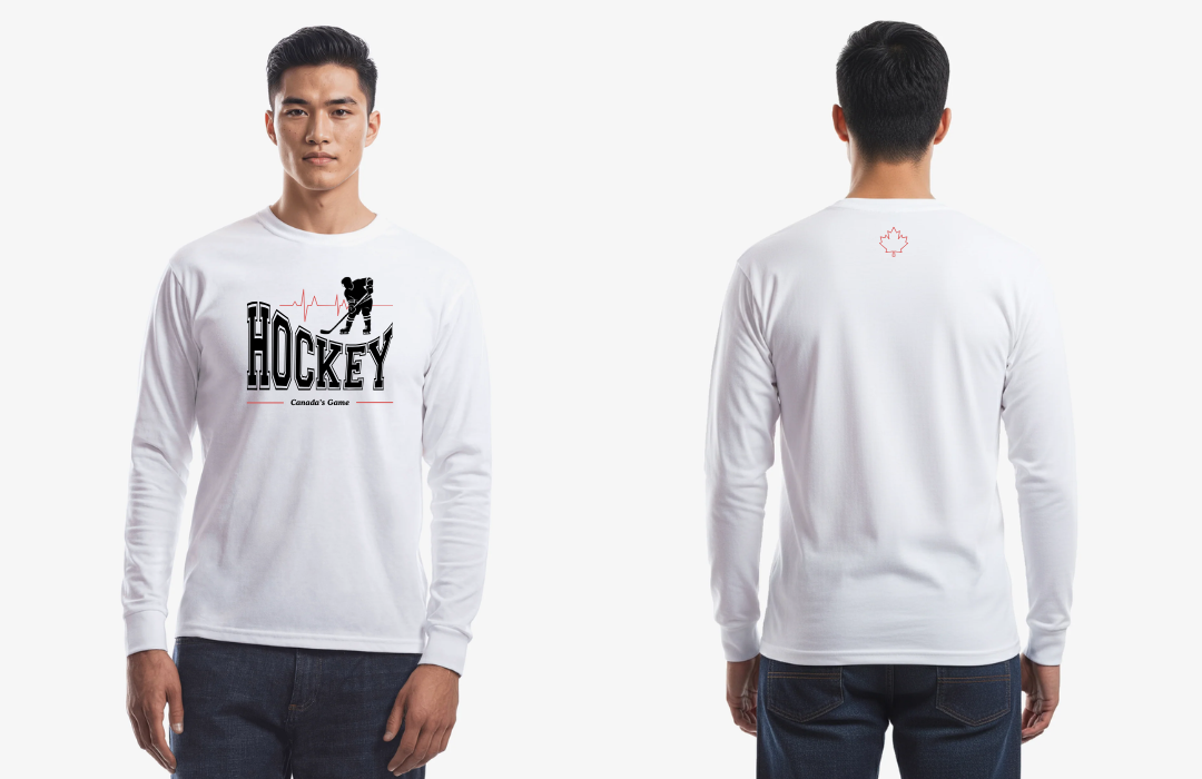 Hockey, Canada's Game- Long Sleeve Unisex Tee