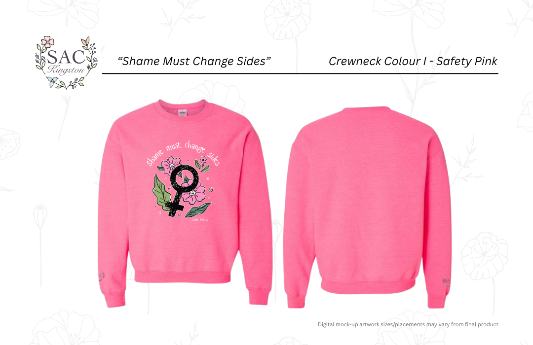 Shame Must Change Sides Unisex Heavy Blend™ Crewneck Sweatshirt