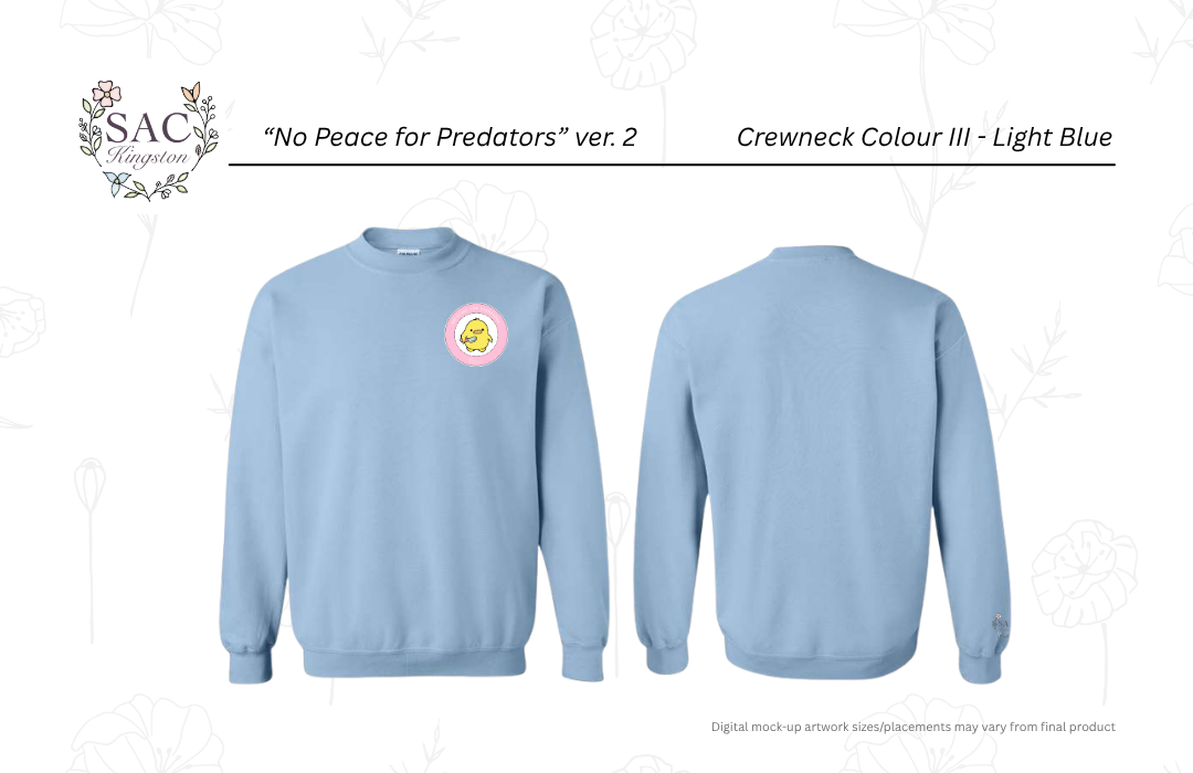 No Peace for Predators V.2 Unisex Heavy Blend™ Crewneck Sweatshirt