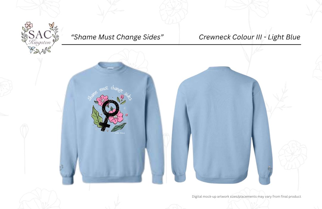Shame Must Change Sides Unisex Heavy Blend™ Crewneck Sweatshirt