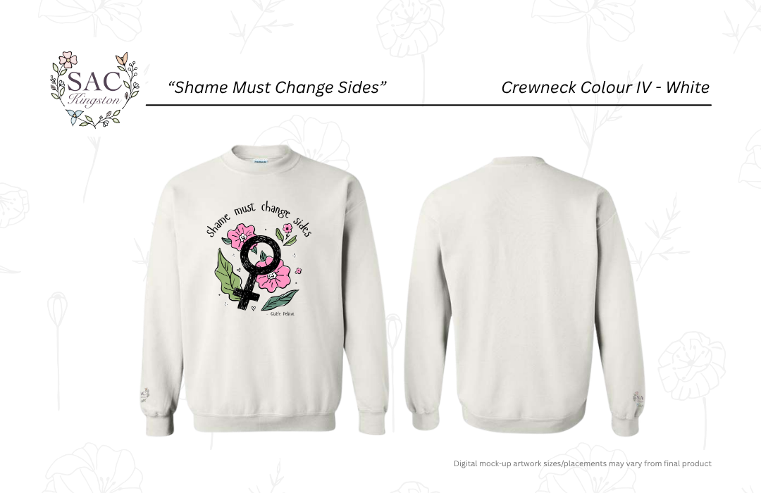 Shame Must Change Sides Unisex Heavy Blend™ Crewneck Sweatshirt