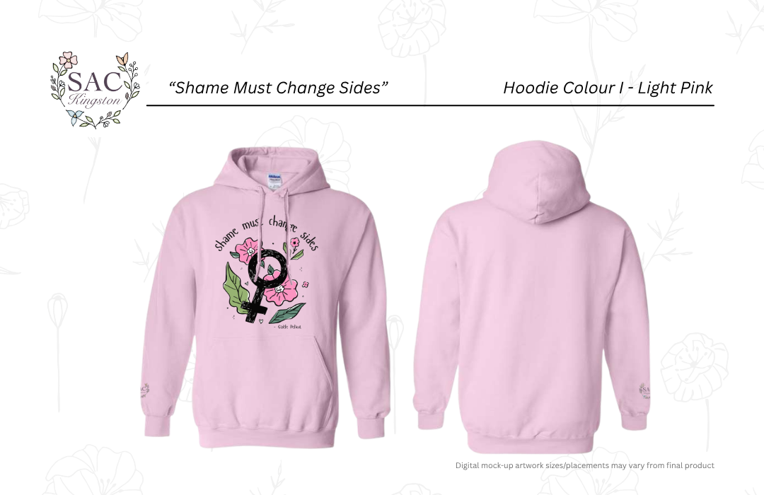 Shame Must Change Sides Unisex Heavy Blend™ Hooded Sweatshirt