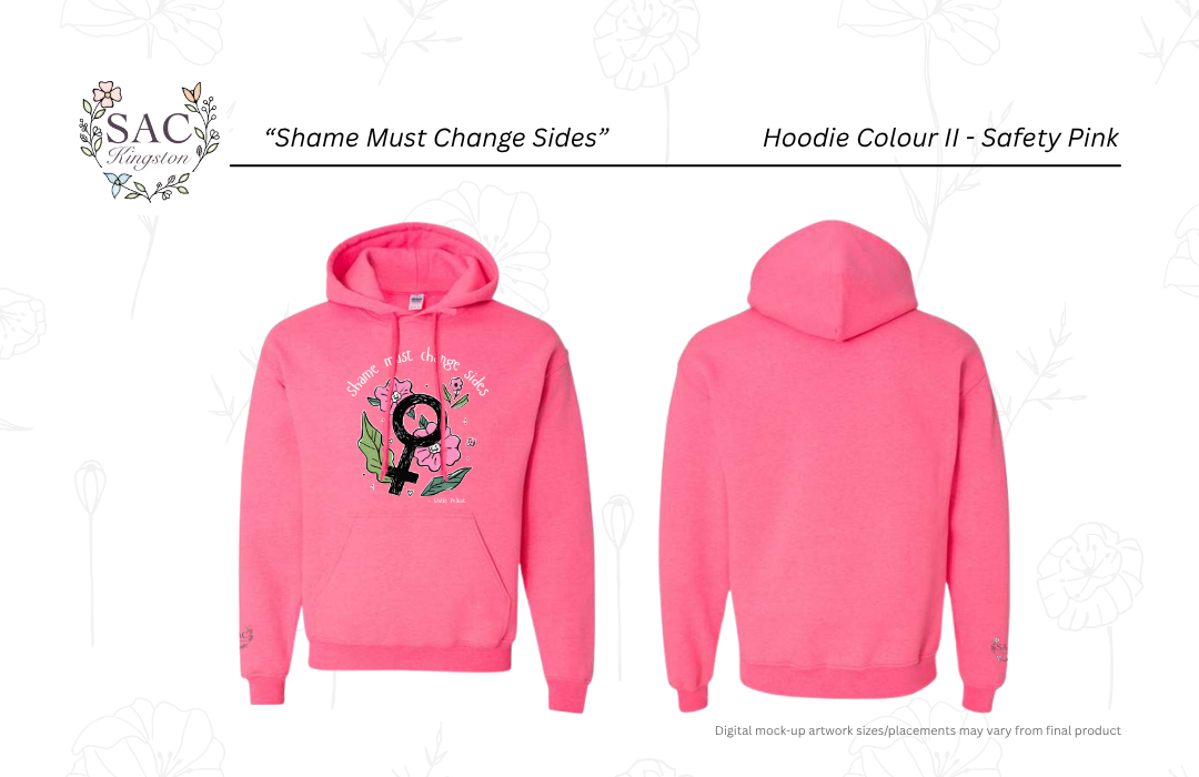 Shame Must Change Sides Unisex Heavy Blend™ Hooded Sweatshirt