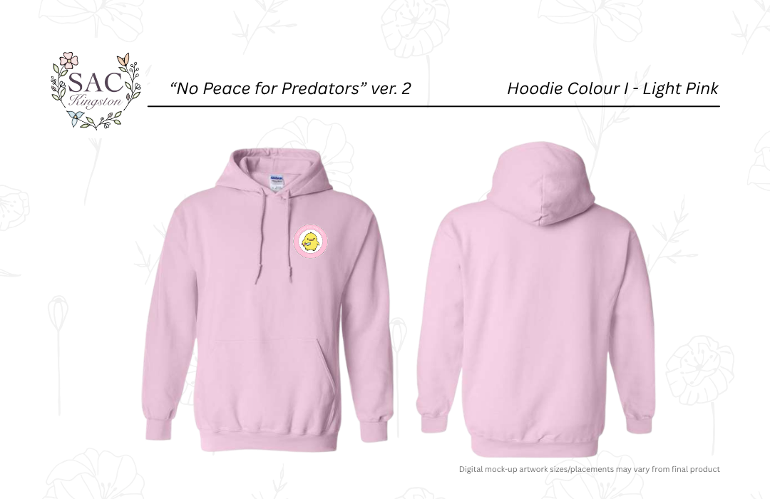 No Peace for Predators Unisex Heavy Blend™ Hooded Sweatshirt