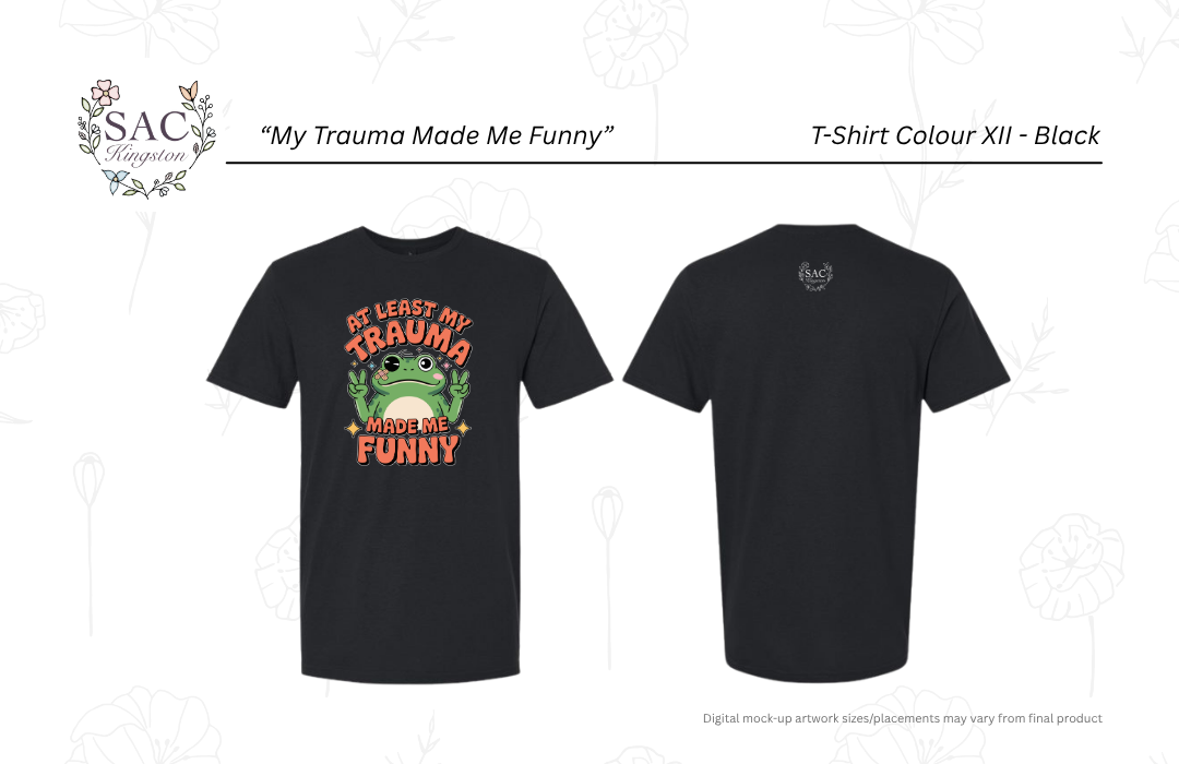My Trauma Made Me Funny Unisex T-shirt