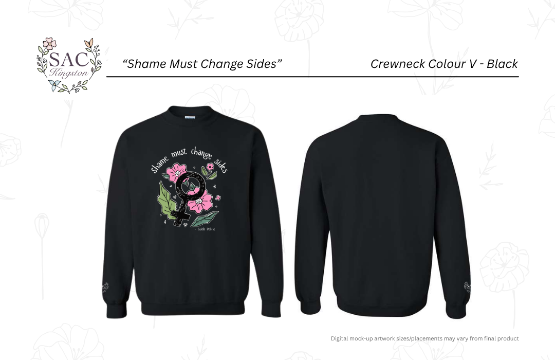 Shame Must Change Sides Unisex Heavy Blend™ Crewneck Sweatshirt