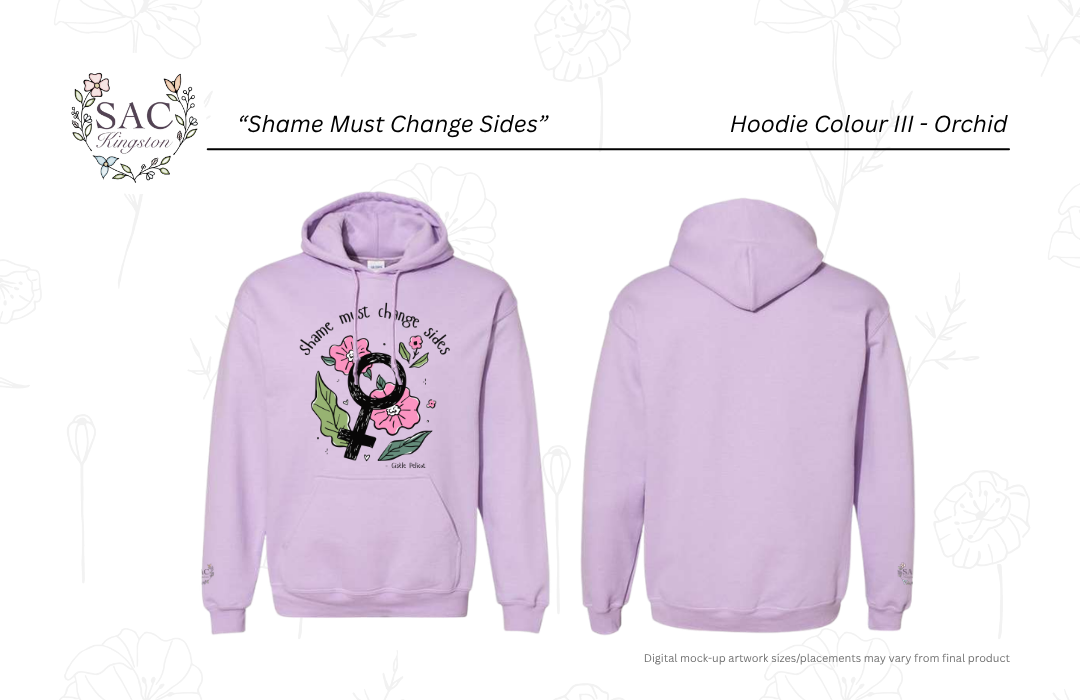 Shame Must Change Sides Unisex Heavy Blend™ Hooded Sweatshirt