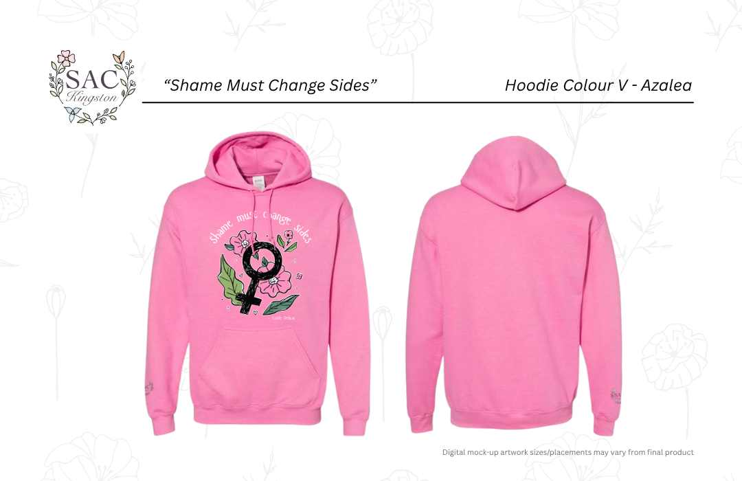 Shame Must Change Sides Unisex Heavy Blend™ Hooded Sweatshirt