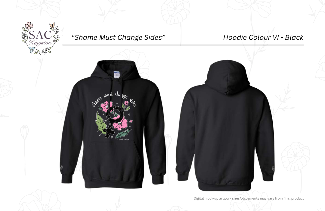 Shame Must Change Sides Unisex Heavy Blend™ Hooded Sweatshirt
