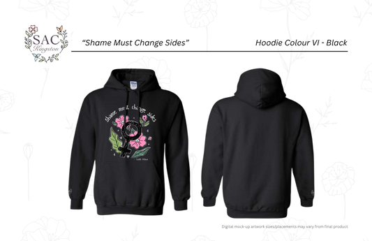 Shame Must Change Sides Unisex Heavy Blend™ Hooded Sweatshirt