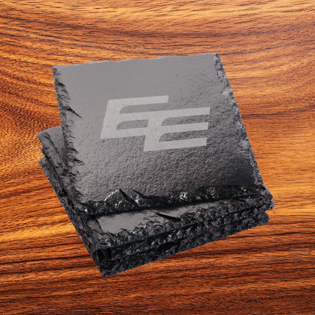 Officially Licensed CFL Slate Coasters - 4 pack